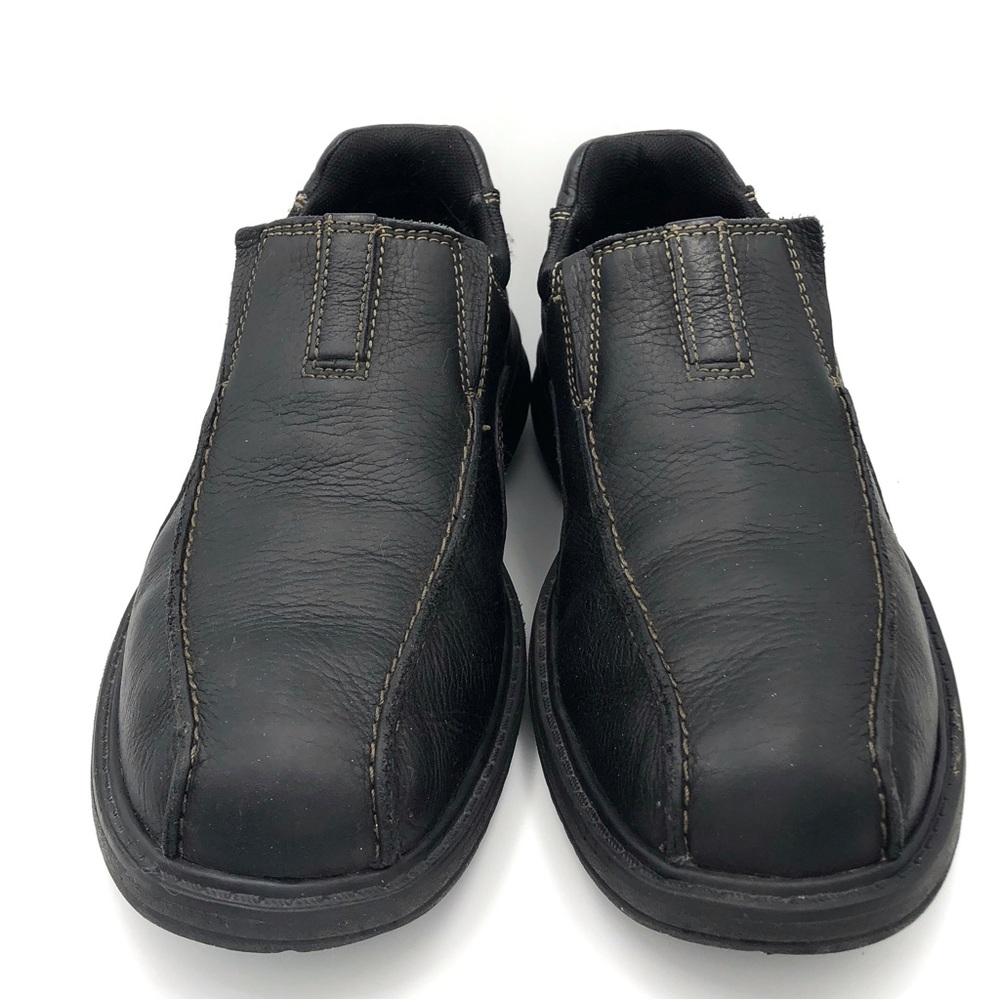 Clark’s Pickett Mens Size 8.5 Black Slip On Walking Shoe - Picture 3 of 13